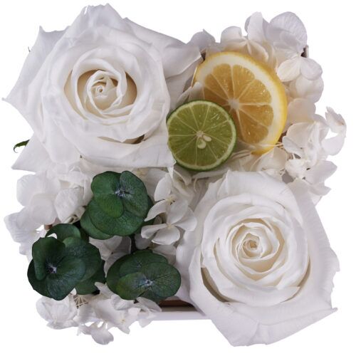 box of scent of white fragrant flowers